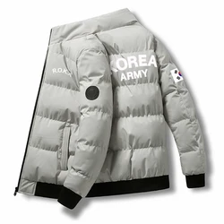 2022 inverno corea R.O.K.A piumino da uomo Outdoor Thermal Sports Jacket Work Casual giacca a maniche lunghe con raffreddamento da uomo