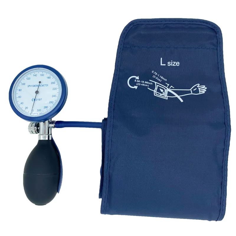 Blood Pressure Monitor Accessories Blood pressure display gauge Aneroid Sphygmomanometer Hand pressure gauge Fat adults CUFF