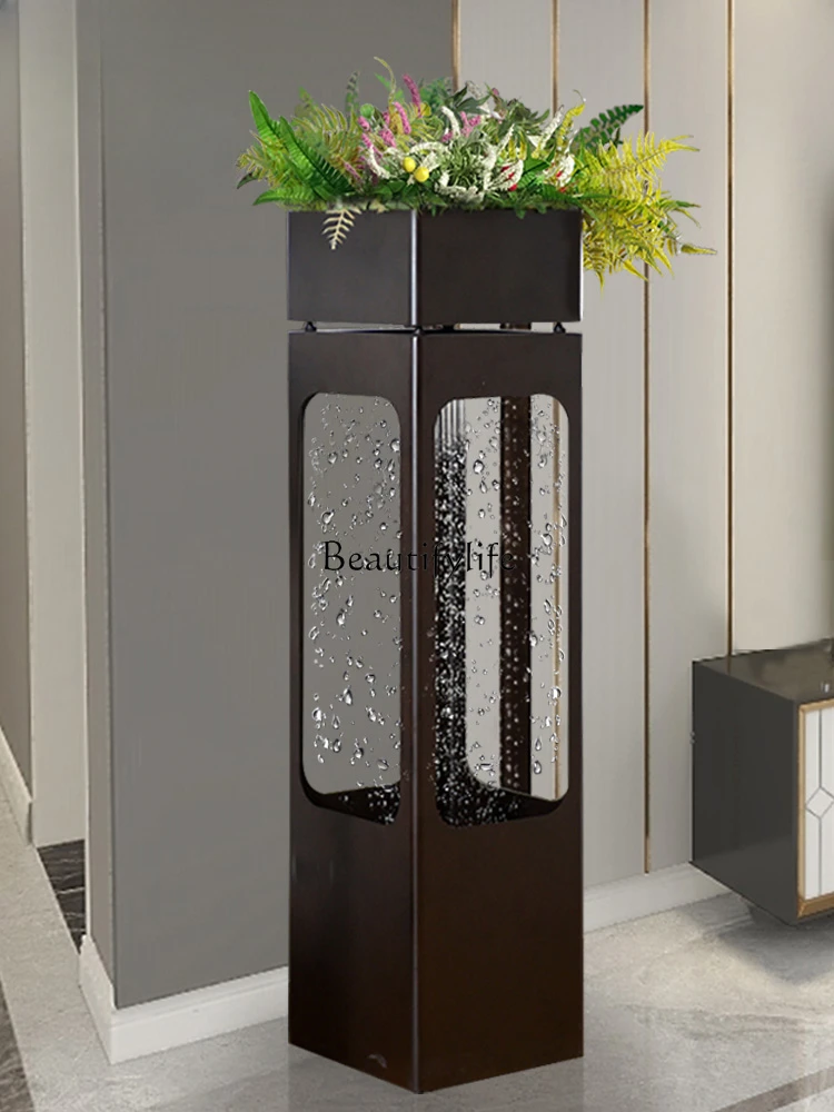 Light Luxury Decoration Water Fountain Circulating Water Indoor and Outdoor Entrance Large Ornament