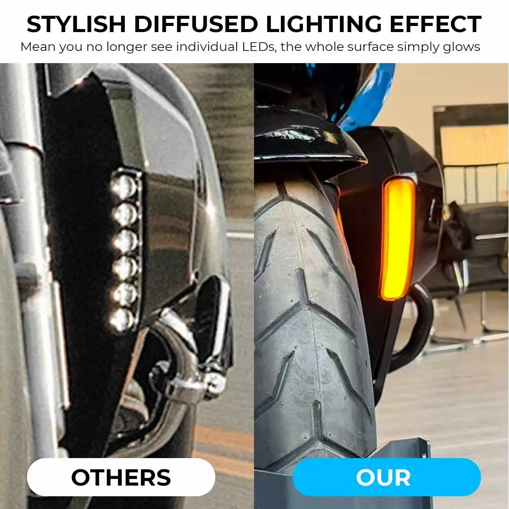 For Harley Street Glide Ultra FLHXU 2025 Fairing Lowers Engine Guard+LED Lower Fairing Accent Lights Fairing Supports Motorcycle