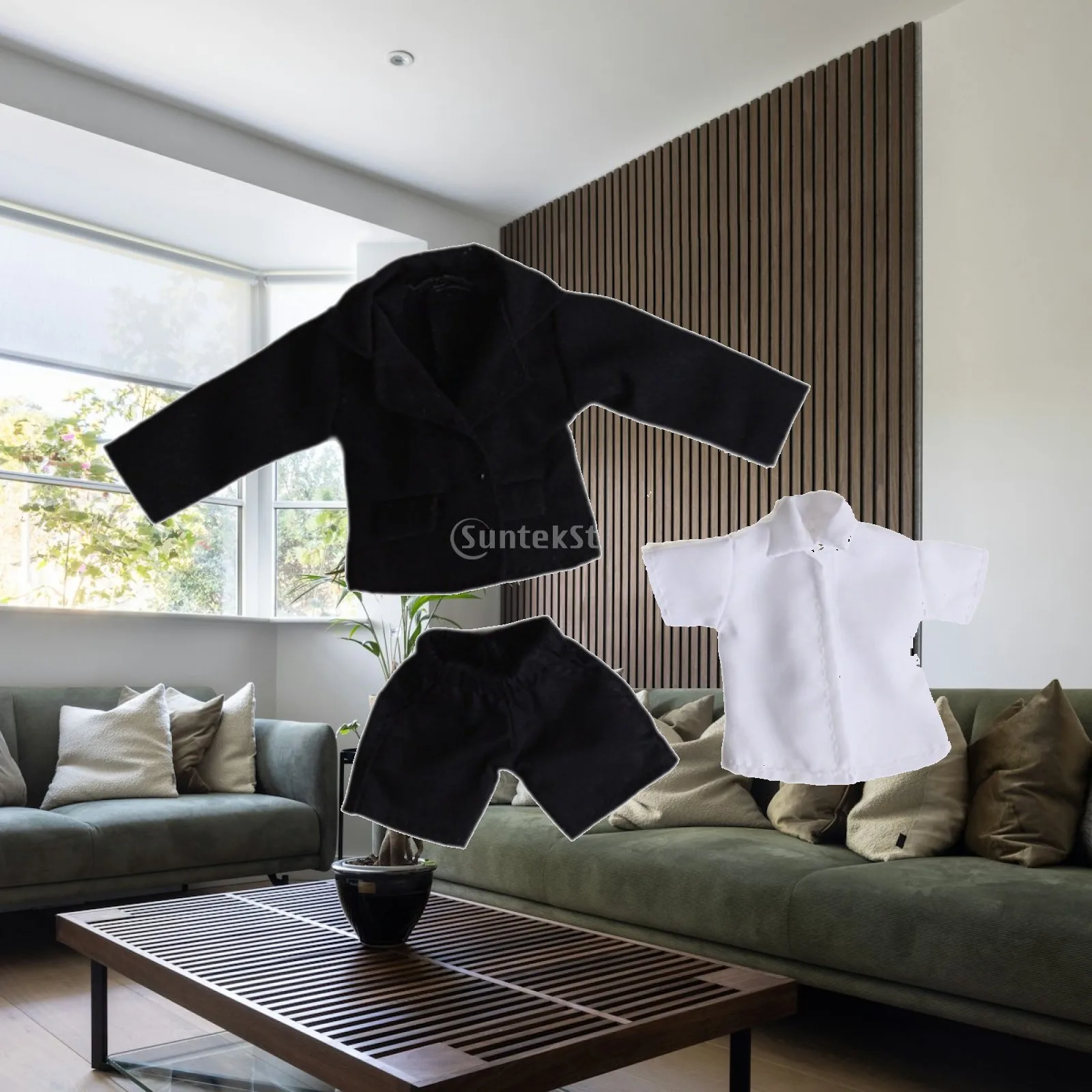

1/12 Doll Clothes Suit BJD Doll Clothing for Kids Gift Make Your Dolls DIY Accessories Fashion Costume Coat Shirt Pants