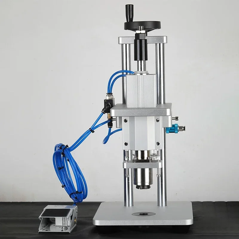 LY Sealing Machine for Oral Liquid Bottle Penicillin Vials Capper Pneumatic Stainless Steel Aluminum Plastic Locking and Capping