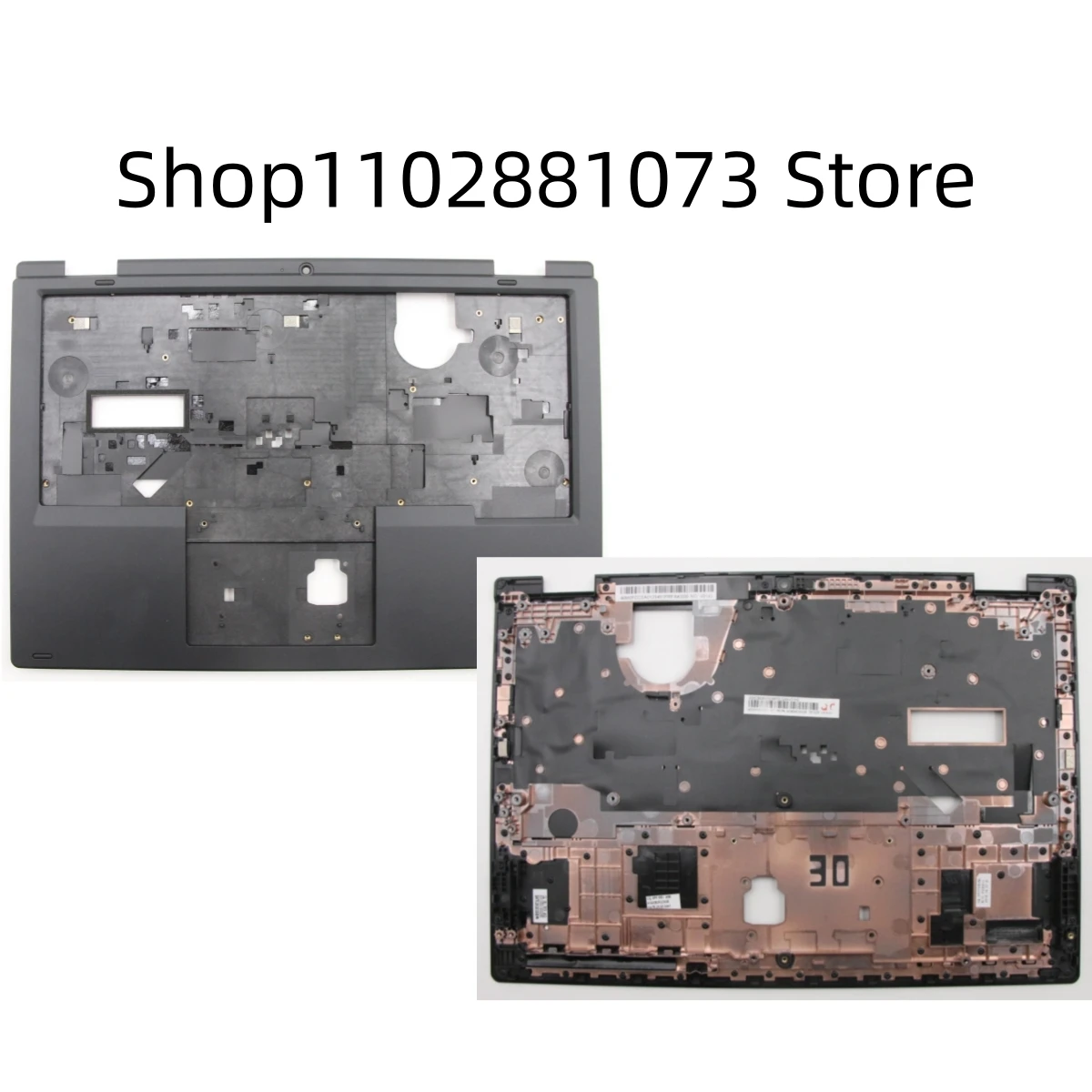 

New and Original C Shell Palmrest Upper Case Cover Without fingerprint hole black for Lenovo ThinkPad L390 Yoga 5CB0W35038
