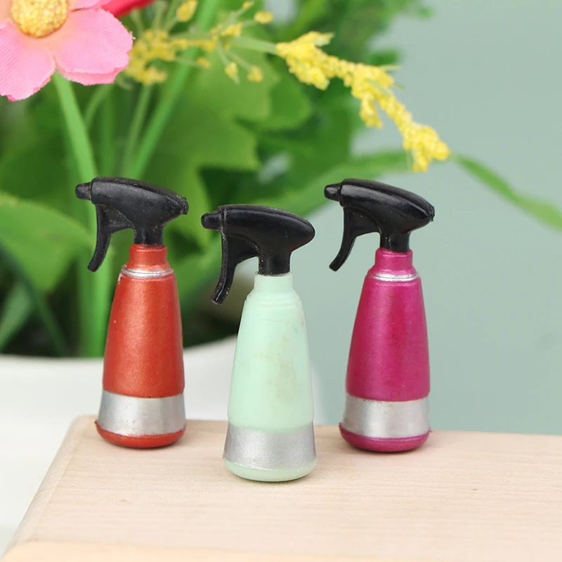 2 pz 1:12 casa delle bambole simulazione in miniatura annaffiatoio modello fai da te accessori per il giardinaggio domestico colore casuale