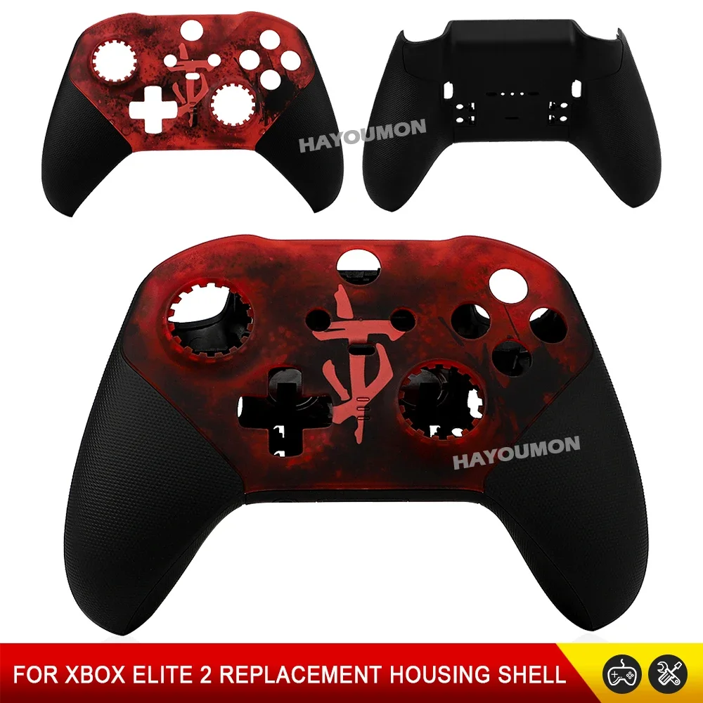 Replacement Housing Shell For Xbox One Elite Series 2 Controller Front Back Cover Top Bottom Shell Case For Xbox Elite 2nd