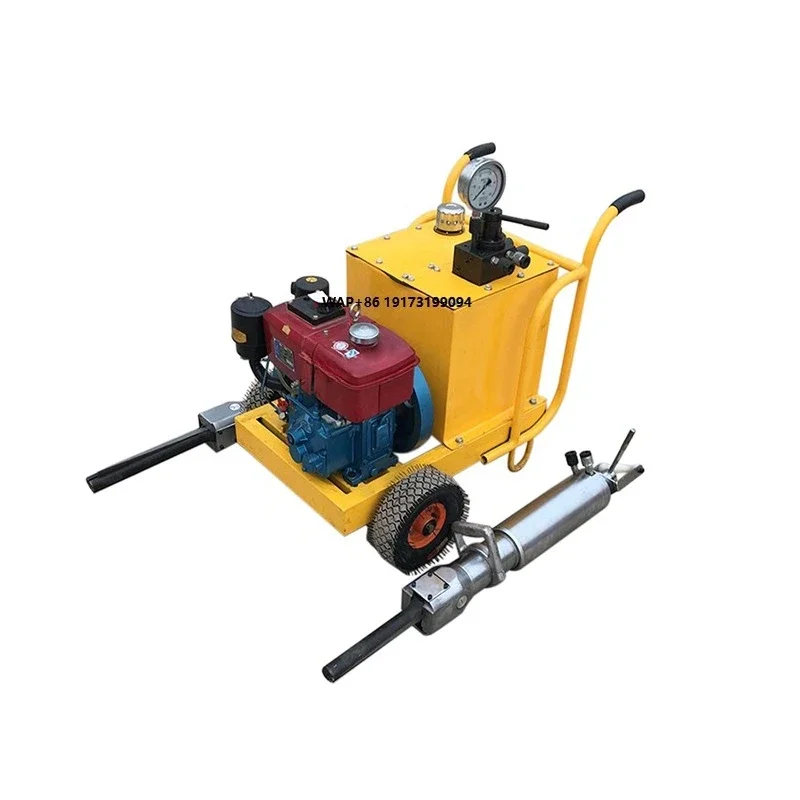

Hydraulic Rock Splitting Equipment for Breaking Granite and Concrete Slabs