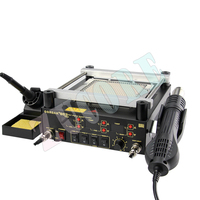 GORDAK 863 3 in 1 Digital 220V BGA Rework IR Infrared Preheating Soldering Station Hot Air Soldering Station for Mobile Repair