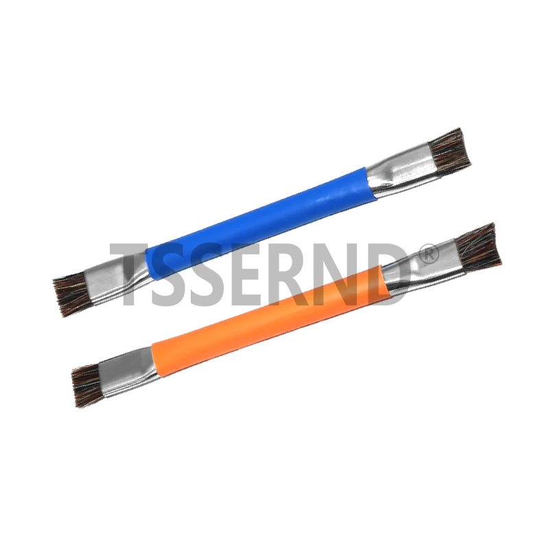 1PCS Safe double-ended brush circuit board repair for integrated circuit chips, cleaning of mobile phone/computer motherboards