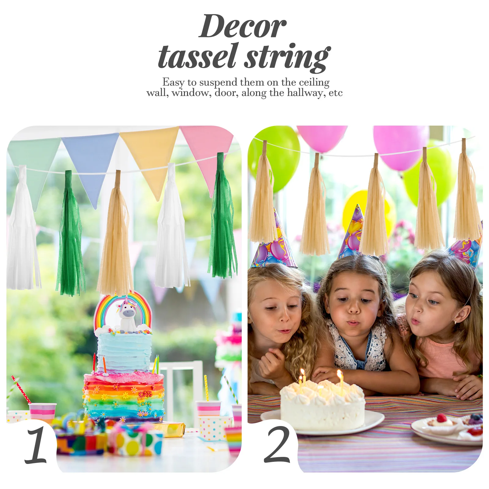 30 قطعة شرابة ورقية لون نابض بالحياة فريد بالتفصيل الزفاف استحمام الطفل الزفاف عيد ميلاد الحضانة ديكور سقف جدار الطرف #6