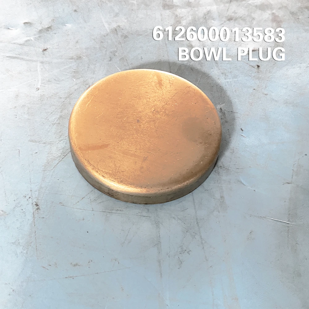 

Деталь двигателя грузовика, медная заглушка чаши 612600013583 для Weichai WD615/618 WD12/D12/WP10/WP12