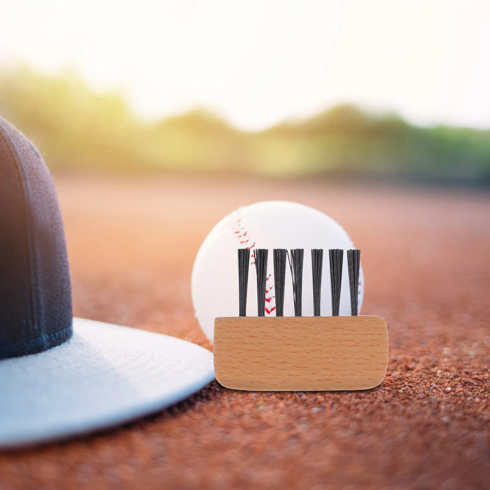 3-częściowa szczotka do softballu Dostawa płytek domowych Sędzia baseballowy Środek do czyszczenia sprzętu do poduszki powietrznej