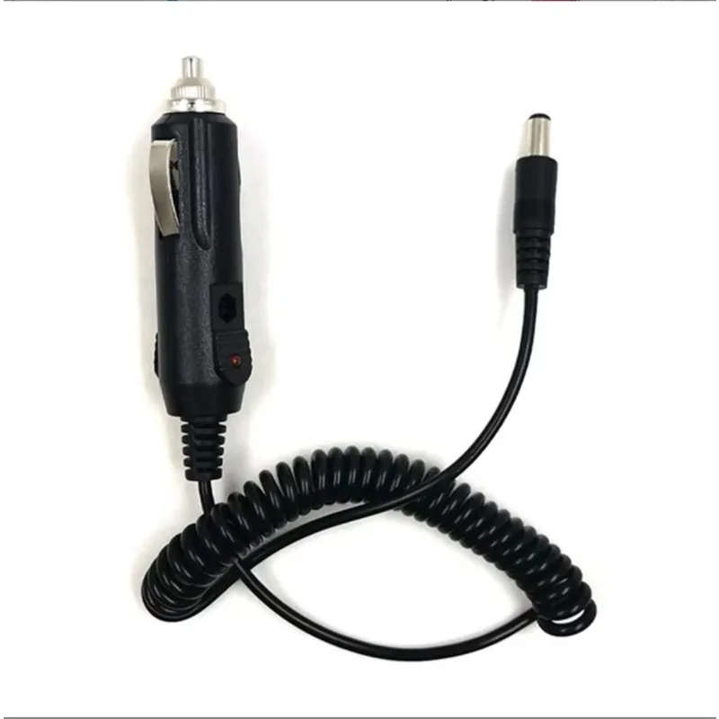 

Cigarette lighter plug cable 12V-24V cigarette lighter to DC plug car charge spring car slingshot power cable