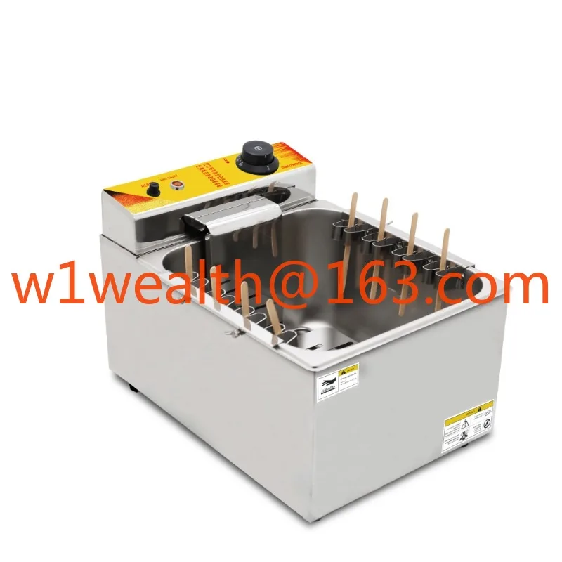

Commercial Cheese Hot Dog Fryer Machine Deep Corn Dog Electric Deep Fryer