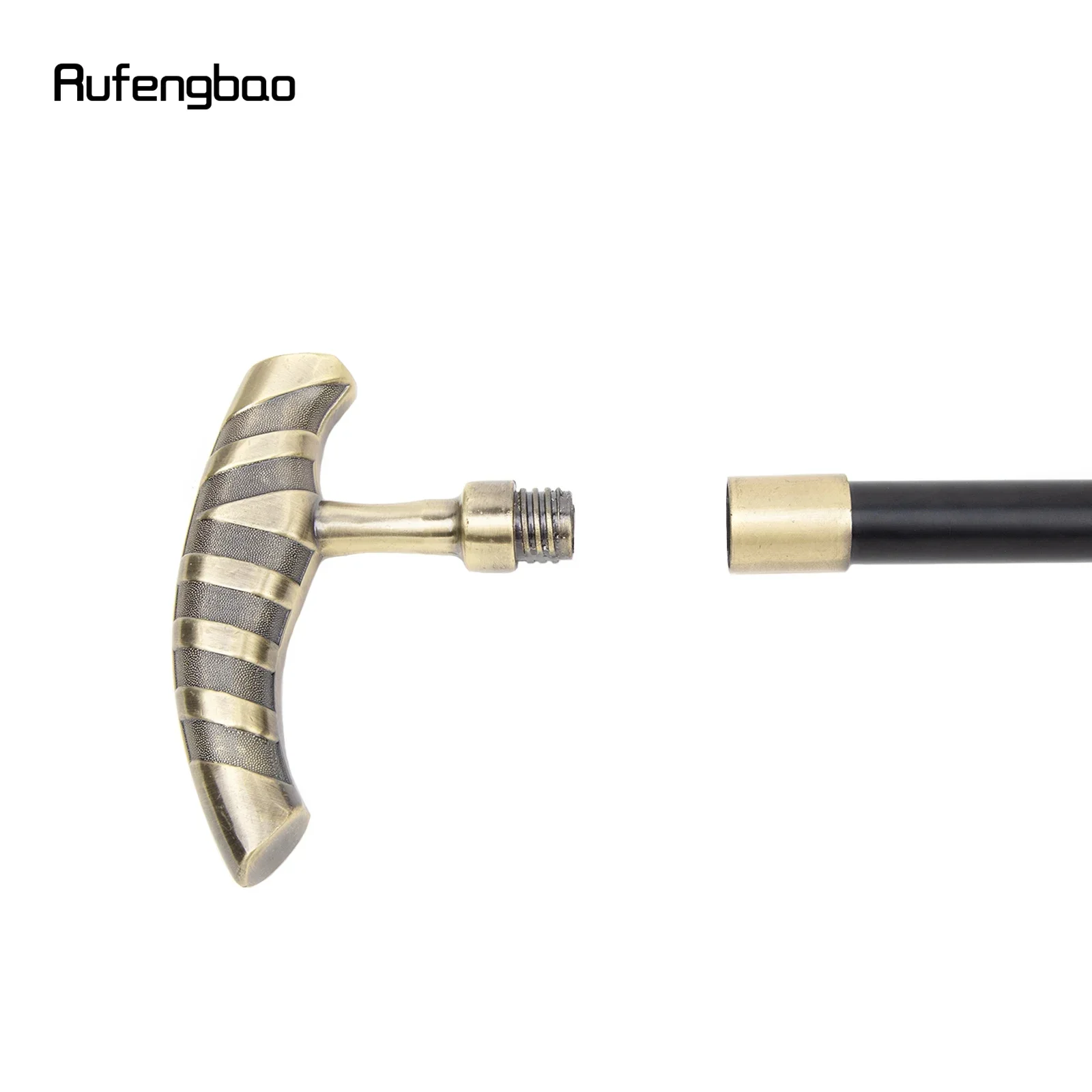 شريط ذهبي واحد مشترك موضة عصا للمشي ديكور مصاص دماء تأثيري حفلة عصا للمشي هالوين كروسيير 93 سنتيمتر