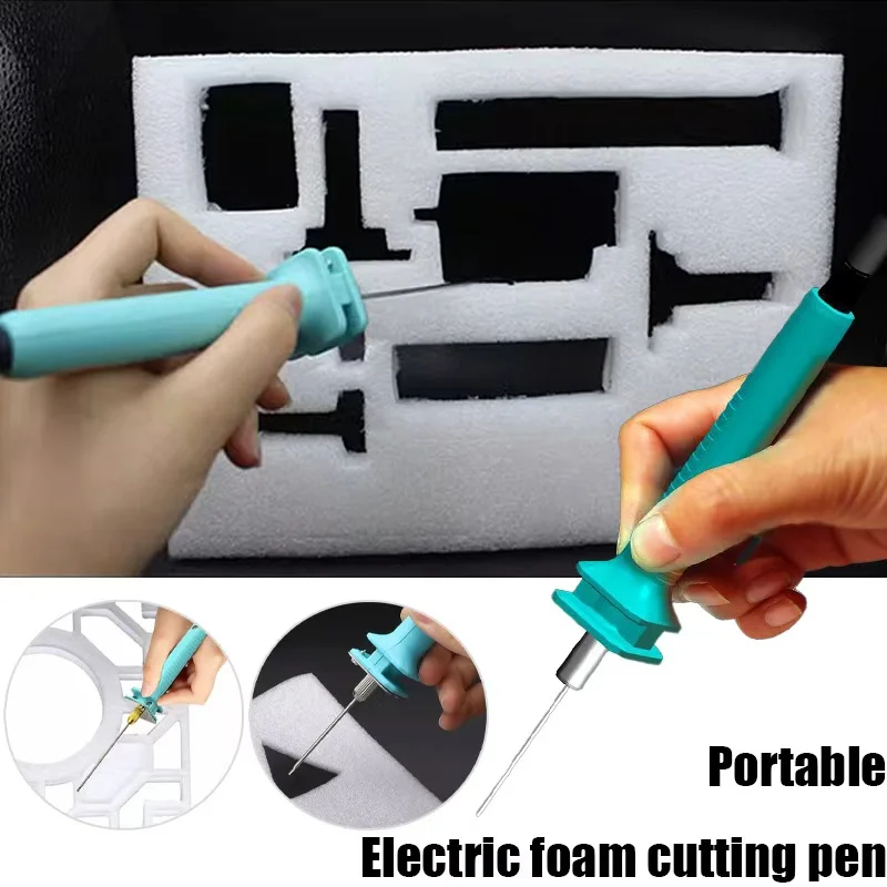 

1PC Adjustable Temperature Foam Cutter Pen 10cm Electric Foam Polystyrene Cutting Machine Portable Styrofoam Cutter DIY Tools
