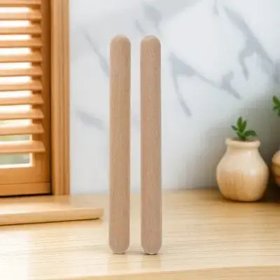 

2 Pcs Music Teaching Aids Kids Tools Instruments for Rhythm Sticks Batter Mallets Percussion Wood Toddler Toys Baby Musical