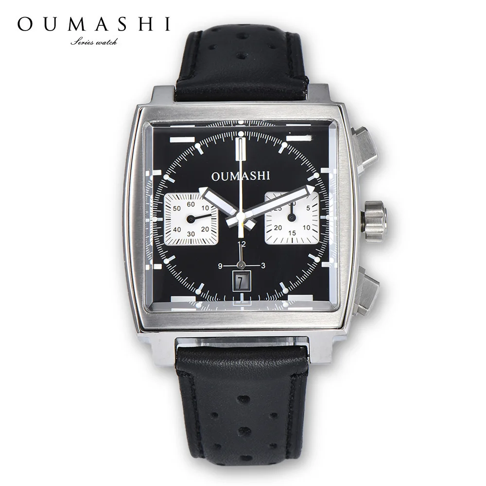 7750 Watch Stainless Steel Waterproof Timing Sports Watch Men's Luxury Watch ETA7750 Movement Automatic Mechanical Watch