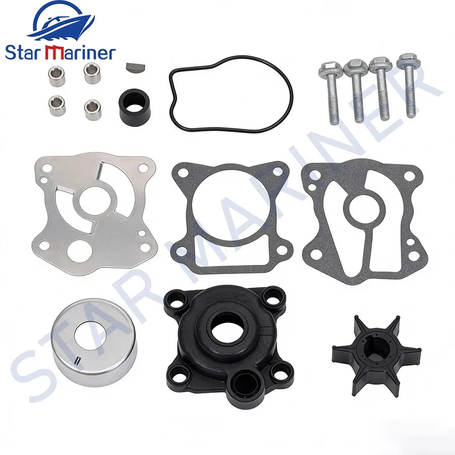 

Boat Water Pump Impeller Repair Kit 06192-ZV7 for Honda Outboard Motor 4T 25HP 30HP BF25A BF25D BF30A BF30D 06192-ZV7-000