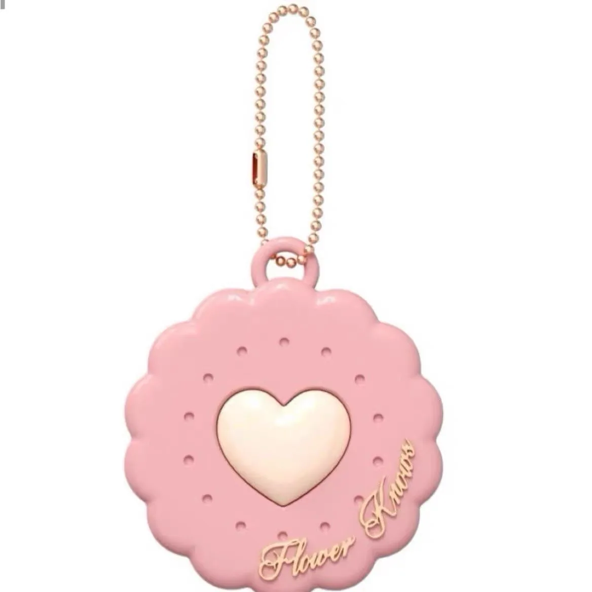 Flor sabe a querida urso mini monocromático fosco blush tricô urso glitter sombra de olho pingente blush chaveiro maquiagem