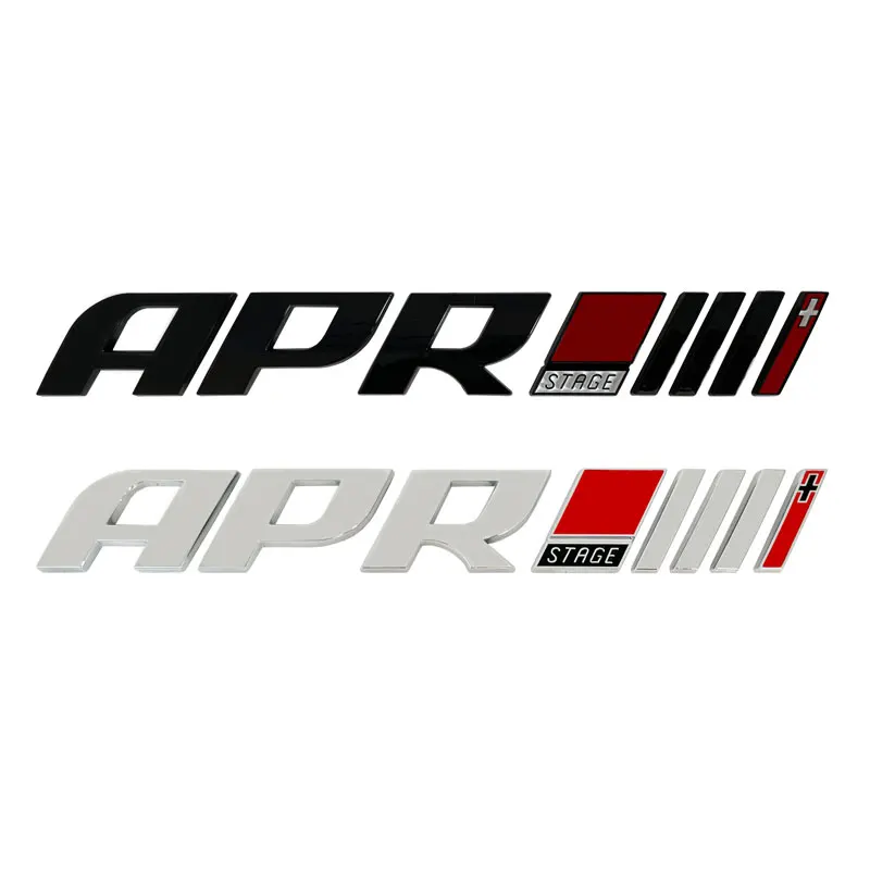 ثلاثية الأبعاد سيارة ديكور ABS أبريل المرحلة/شعار شعار الجانب الخلفي سيارة التصميم ملصق ل بولو جولف 5 6 7 CC باسات MK4 MK5 MK6 اكسسوارات