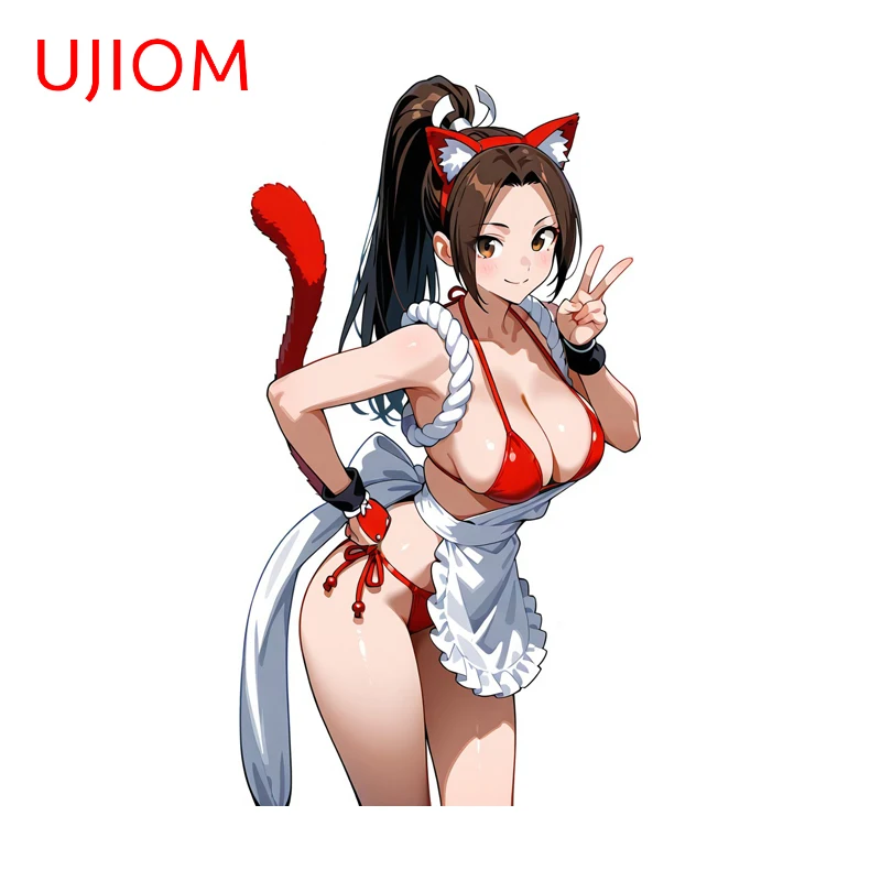 UJIOM Maid Mai Shiranui Alluring Wall Sticker Attractive High-quality Miroir Decoratif Design Mural Decals Customizable Bathroom