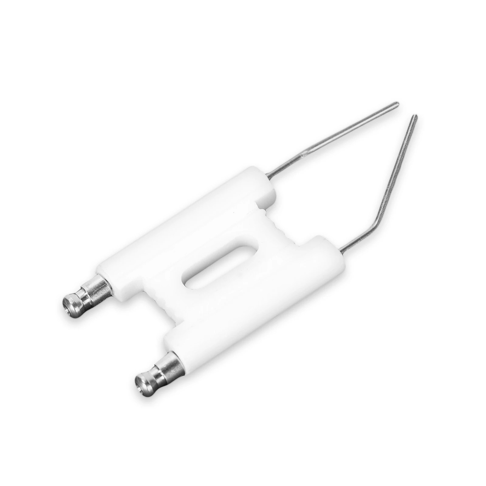 

Электрод розжига Ruimou, 1 шт., двухполюсный, керамический (большая интегрированная игла розжига), 45 мм x 35 мм, для горелок на отработанном масле