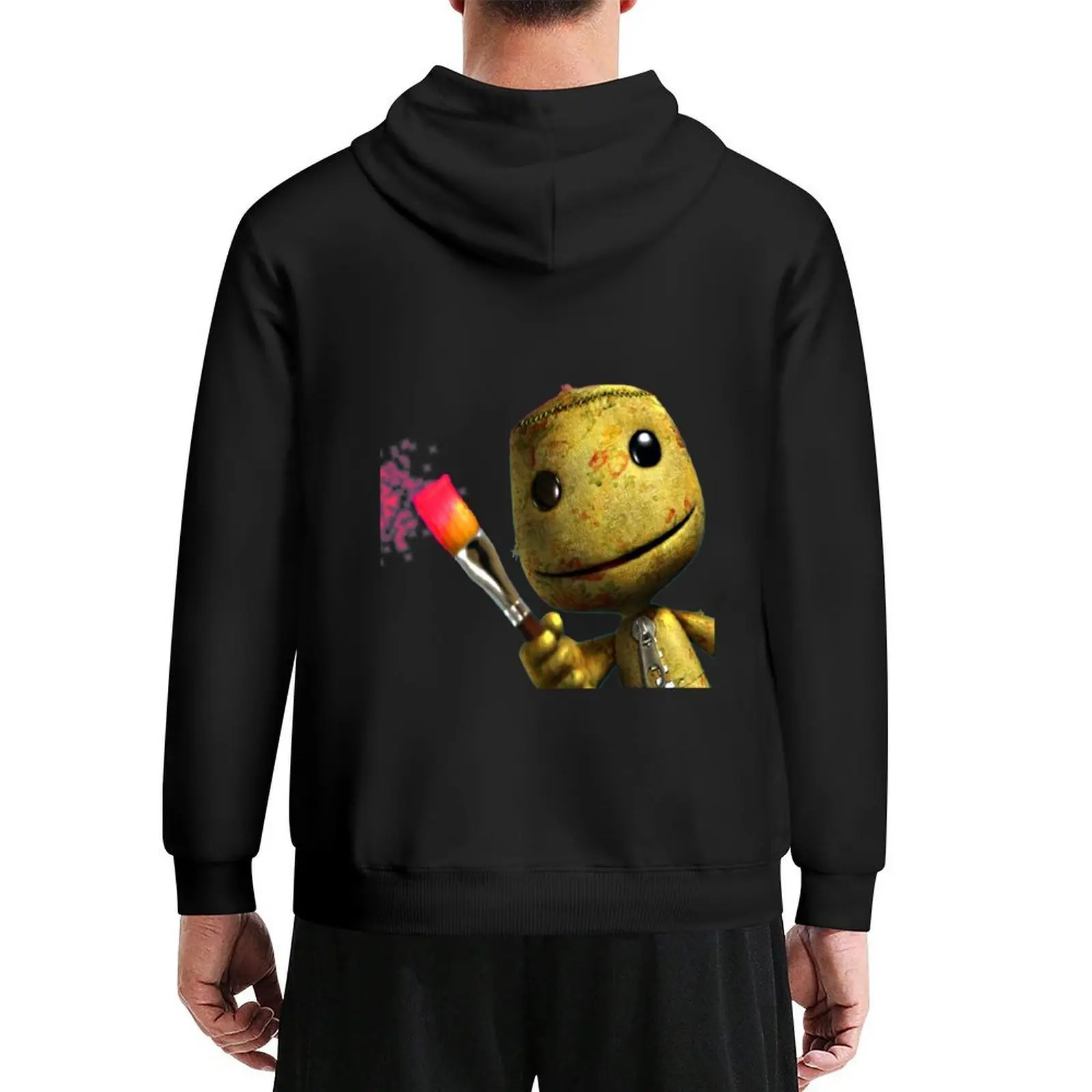 

LIttle Big Planet, SackBoy Hoodie men's clothes blouse anime clothing autumn jacket men new features of hoodies & sweatshirts