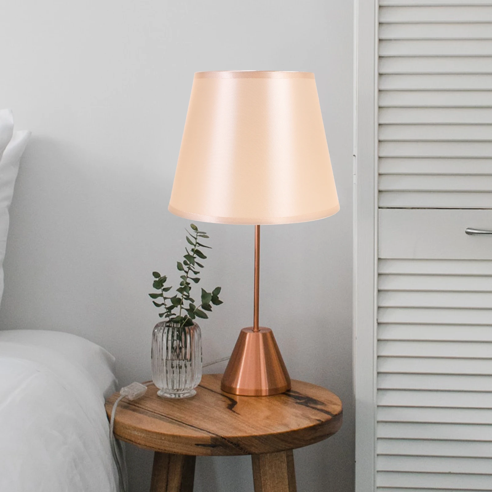 

Fabric Lampshade Bedroom Shades Replacement Light Cover Desk Delicate Modern Small