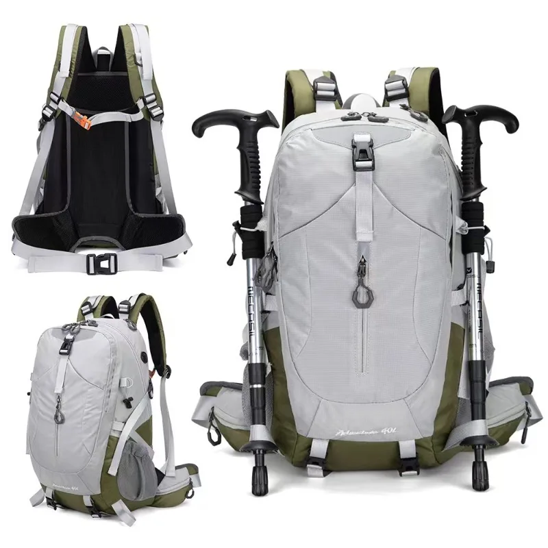 2026 New Fashion Outdoor Hiking Backpack Travel 40L Large-Capacity Sports Backpack for Hiking Men's Casual Storage Backpack