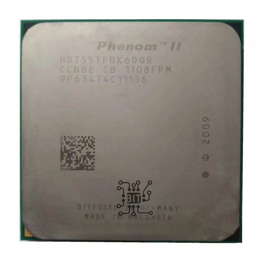 Phenom II X6 1055T 1055 2.8G 125W Six-Core CPU processor HDT55TFBK6DGR Socket AM3