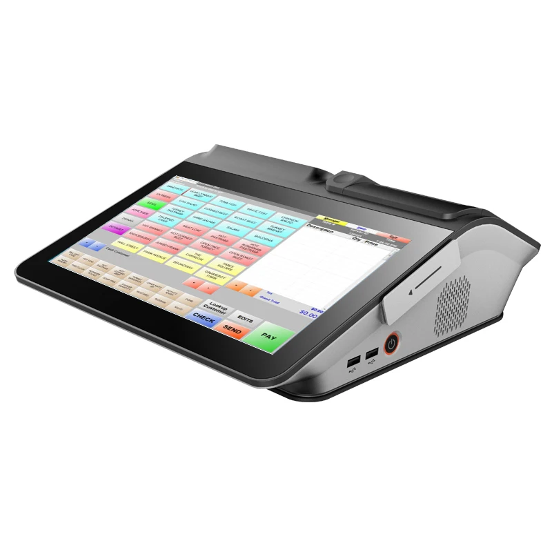 

POS Manufacturers 11.6 Inch Touch Screen All-in-one POS System Restaurant Ordering Equipment Thermal Barcode Thermal Printing