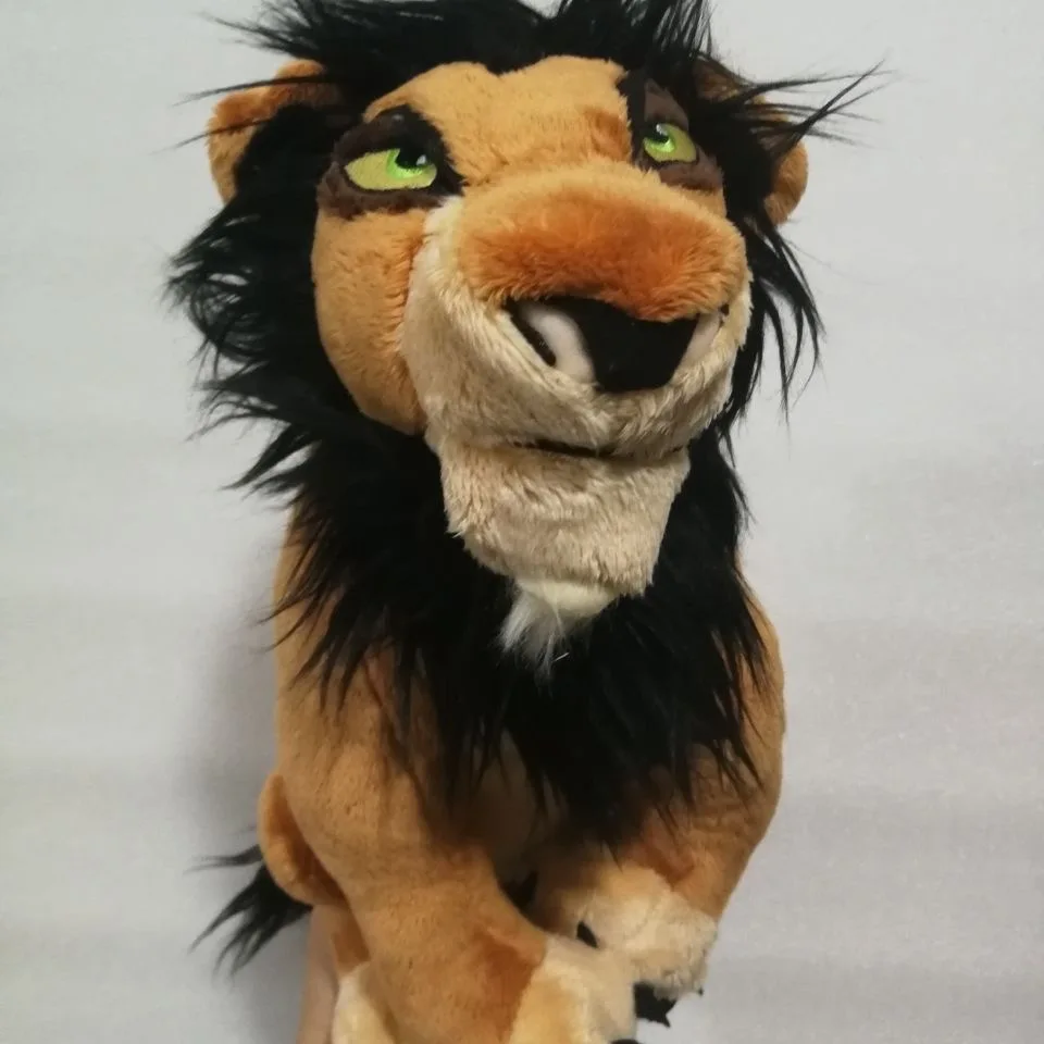 Disney dibujos animados niños el Rey León cicatriz figuras de acción regalo de cumpleaños