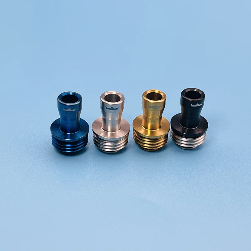 vape Monarchy Mnch Style Tapered BB Thread Tip Replacement Drip Tip for SXK BB / Billet Box Mod