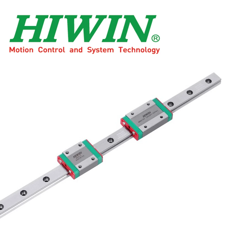 Genuine HIWIN BRAND MGN7 MGN9 MGN12 150 200 210 220 250 300 350 400 450 500 mm linear guide with MGN7H MGN9H MGN12H carriage