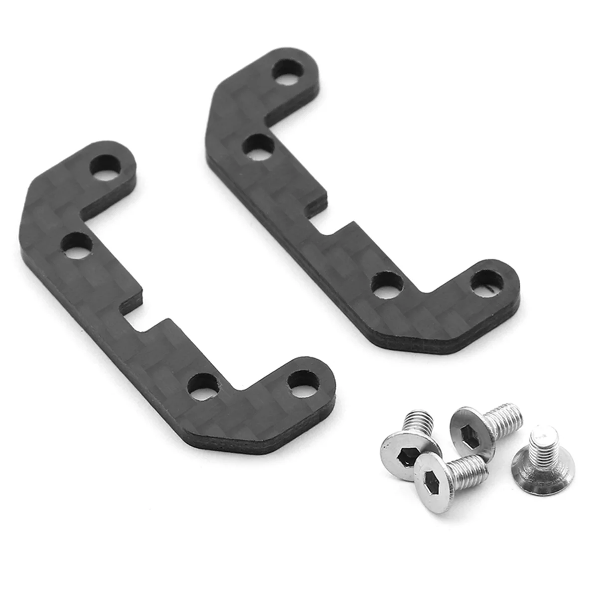 Y34A Roll Bar Holder Mount Carbon Fiber Heavy Duty for TT02 Stabilizer Seat Accessory Bracket Anti Roll Bar Mount