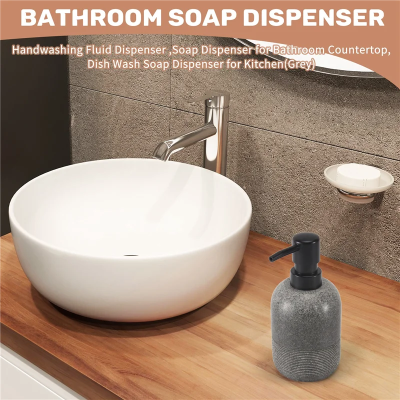 

Дозатор жидкости для мытья рук Luckshopping, дозатор мыла для столешницы в ванной комнате, дозатор мыла для мытья посуды для кухни