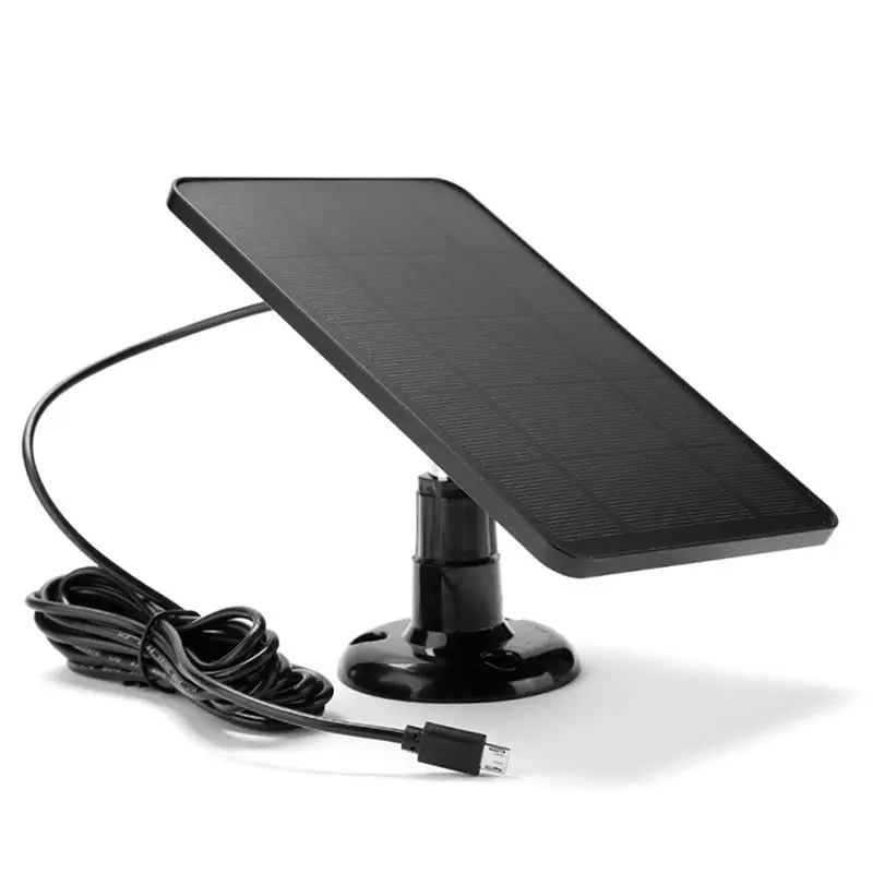 A84X-1 Piece Solar Cells USB Charging Portable Solar Panels 4W For Security Camera/Small Home Light System