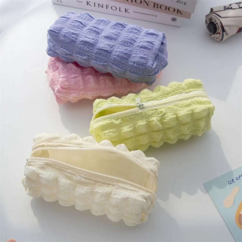 Schulbedarf Münzbeutel Aufbewahrungstasche Stiftetui Kawaii Puffs Federmäppchen Stifttasche Make-up Handtasche