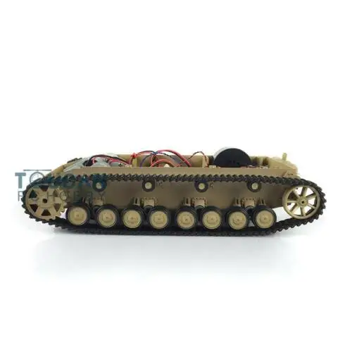 Outdoor Toys 1/16 HENG LONG Parts German Panzer IV F RC Tank 3858 Chassis W/ Plastic Tracks Wheels Toucan Spare TH00274-SMT4