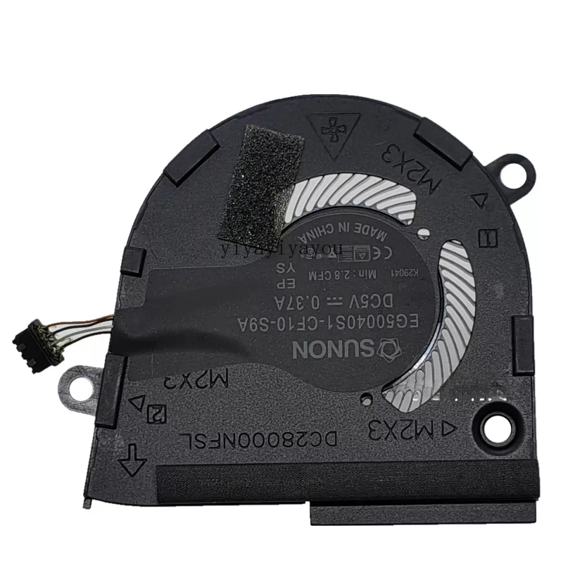 Laptop Cooling Fan for Dell Latitude 7400 P100G P100G001 Notebook PC Cooler Radiator DC28000NFSL EG50040S1-CF10-S9A 0HCYN0 HCYN0