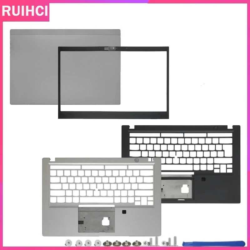

New Laptop LCD Back Cover Front Bezel Palmrest Upper 02HM495 Replace Cover For ThinkPad T490S T495S T14S