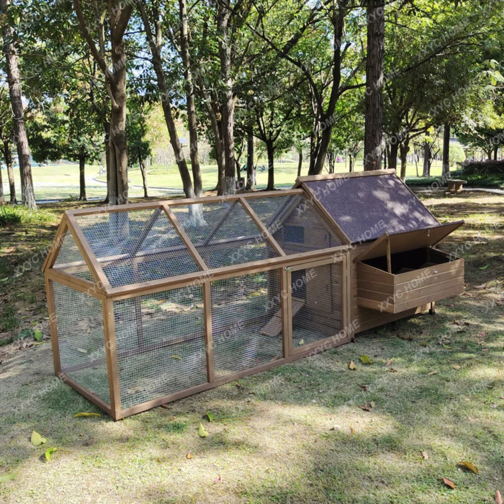 

Chicken Coop Household Wooden Pigeon Nest Anti-Corrosion Chicken House Kindergarten Rabbit Cage Pet Rabbit Nest House