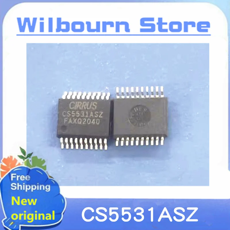 

100% New original 2PCS~10PCS CS5531-ASZ CS5531ASZ CS5531 SSOP20