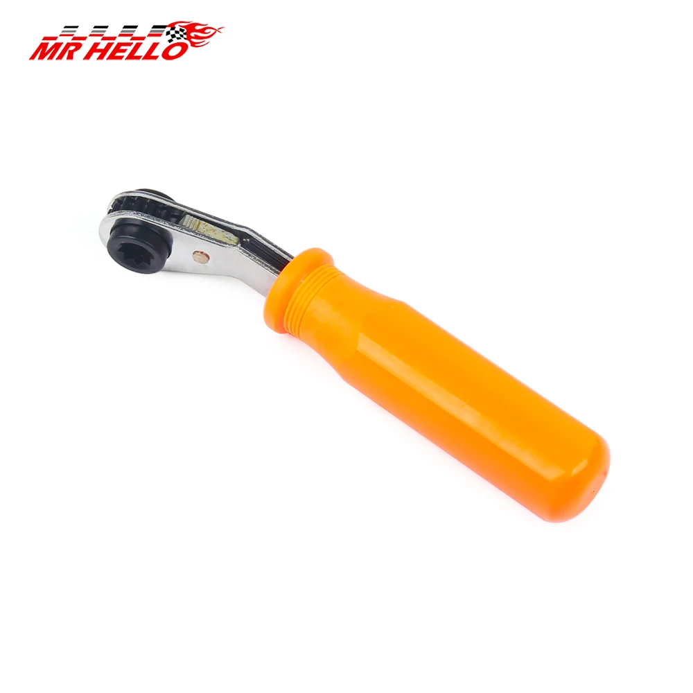 2Pcs/set Fork End Release Ratchet Wrench Automatic Slack Adjustment Spanner With Comfortable Grip For Air Brake Systems