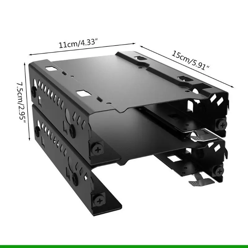 U55C 2 Gói ổ cứng ổ cứng Bộ điều hợp khung kim loại 3,5 / 2.5