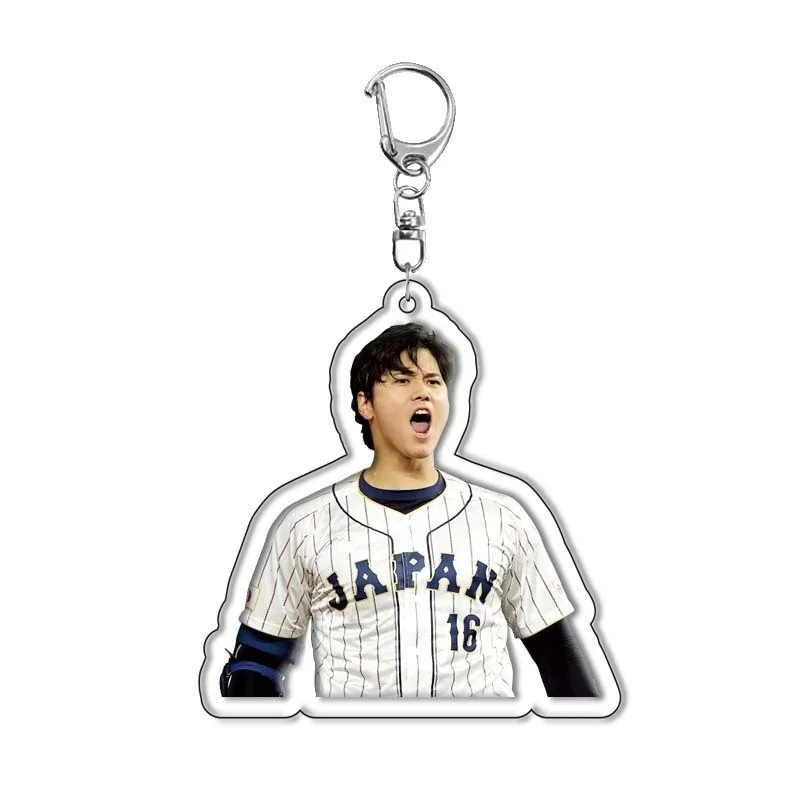 Ohtani Shohei bag charm decorative item gift Acrylic key ring