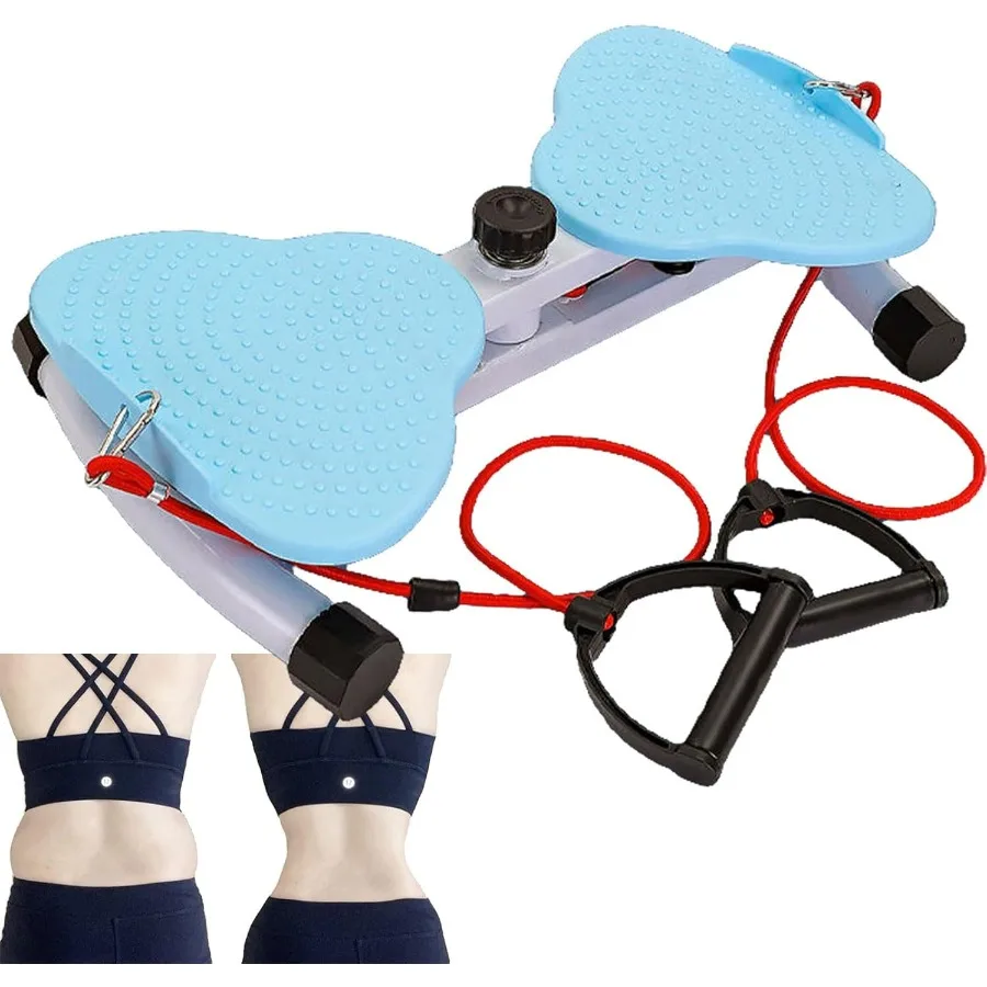 Máquina de torsión de cintura, tabla giratoria para entrenamiento de abdominales, piernas, glúteos, manijas de ejercicio de cadera, máquina escultora de cintura, Twiister para mujer