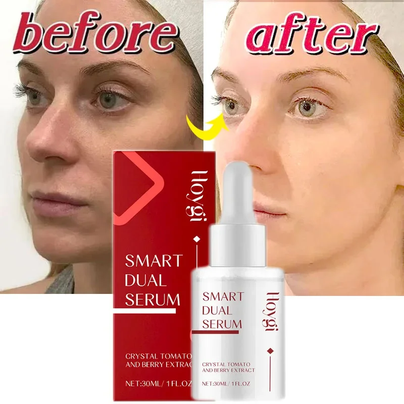 

Effective Brightening Serum Anti-Wrinkle Vitamin C Whitening Freckles Remove Dark Spots Smart Dual face Gel Skin Care Ordinary