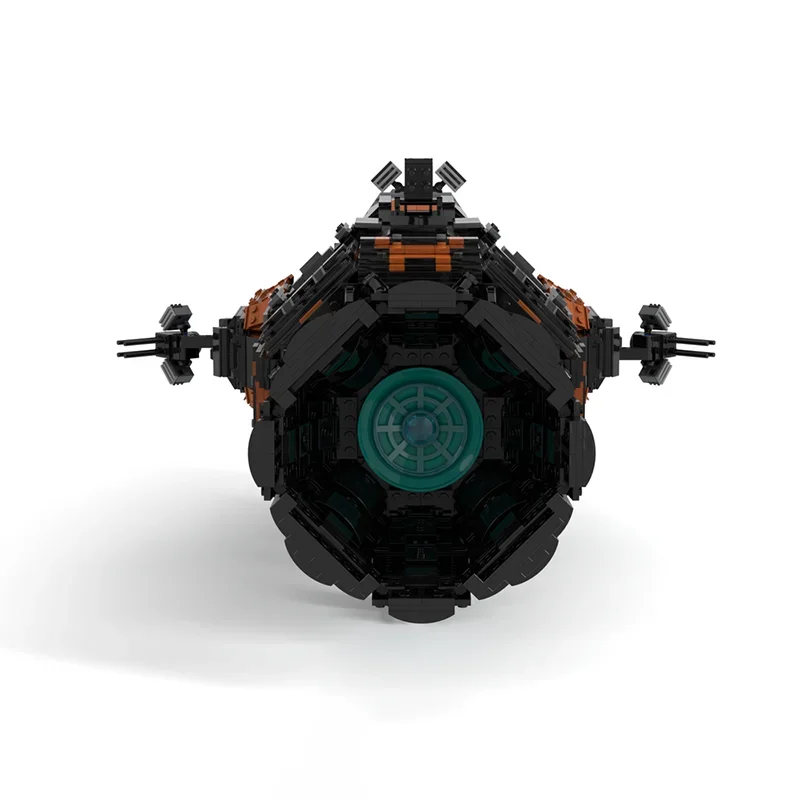 5112PCSSstar Battle MCRN Tachi Rocinante كورفيت فئة اللبنات لعبة إبداعية للأطفال هدية عيد ميلاد الطوب بناء مجموعة