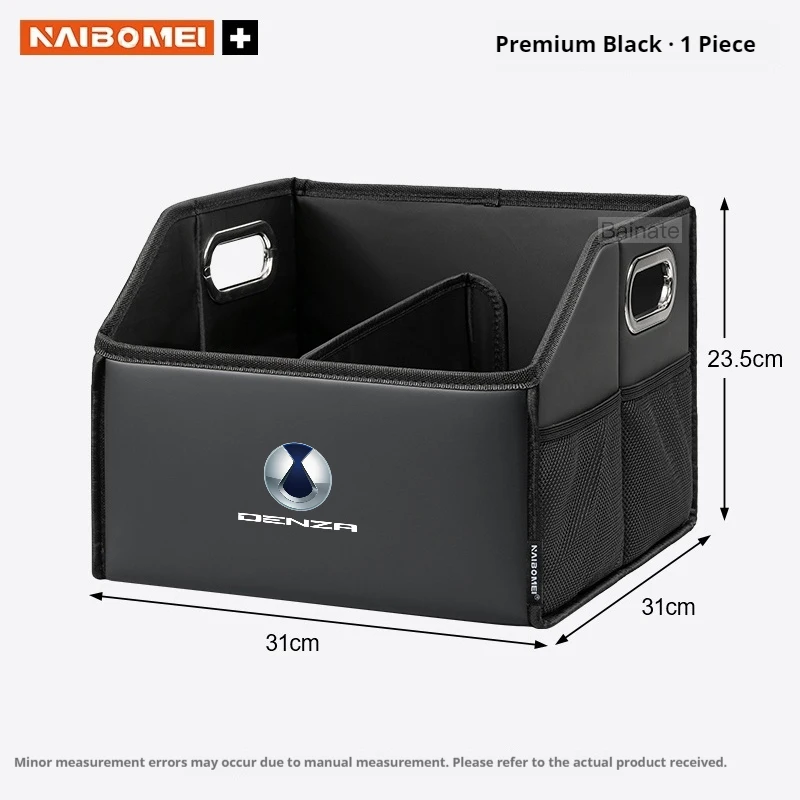 Auto-Kofferraum-Aufbewahrungsbox, Für DENZA B5 B8 D9 X, N7, N8 D9 2024 2025 2026 Leder-Aufbewahrungsbox, Faltbarer Organizer Auto-Zubehör – Detail 13